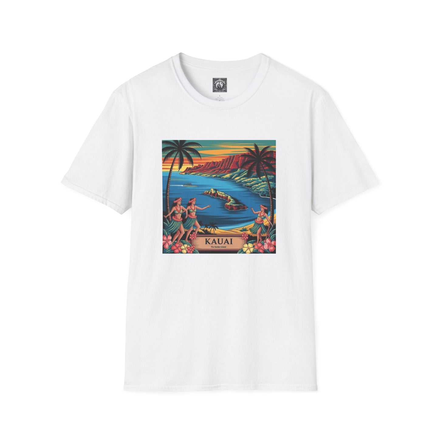 Kauai Hula Dancers Unisex Softstyle T-Shirt
