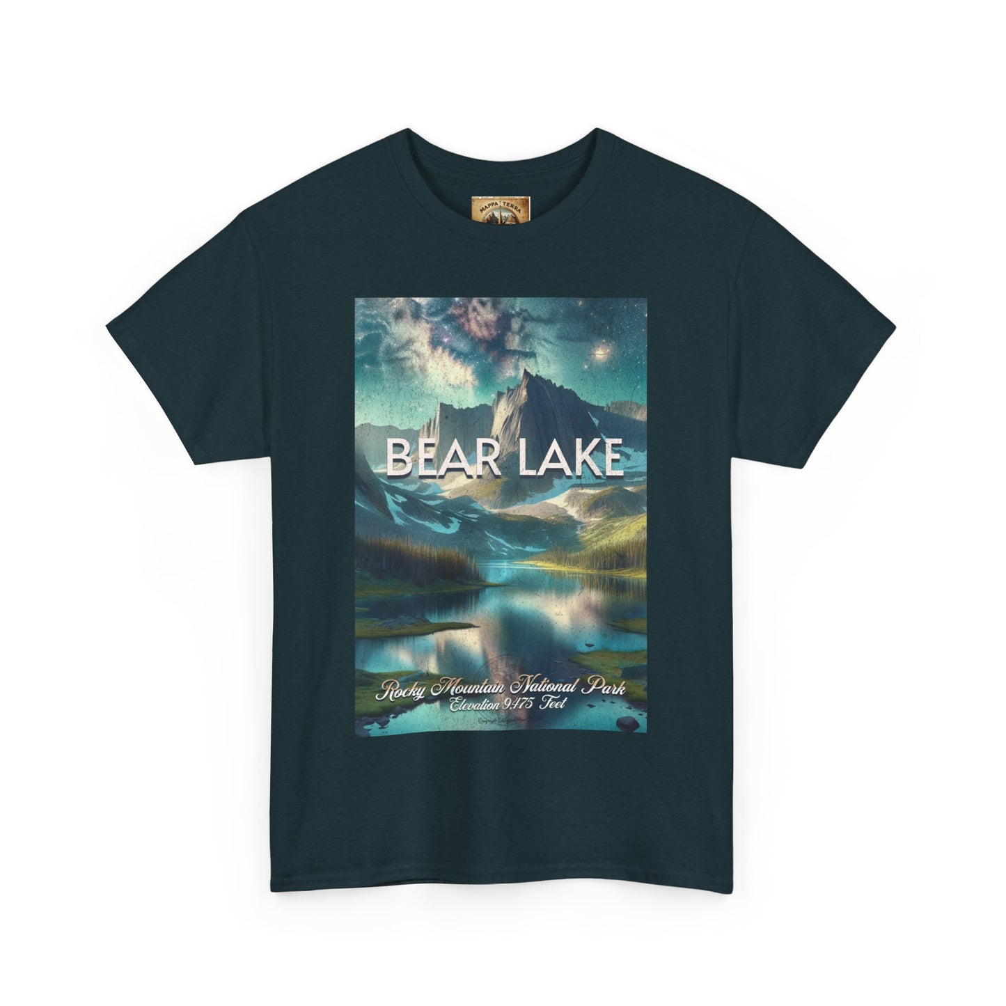 Bear Lake Rocky Mountain National Park Milky Way Tee