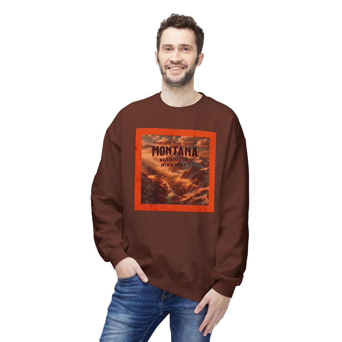 Hiking Adventure Trendy Sweatshirt