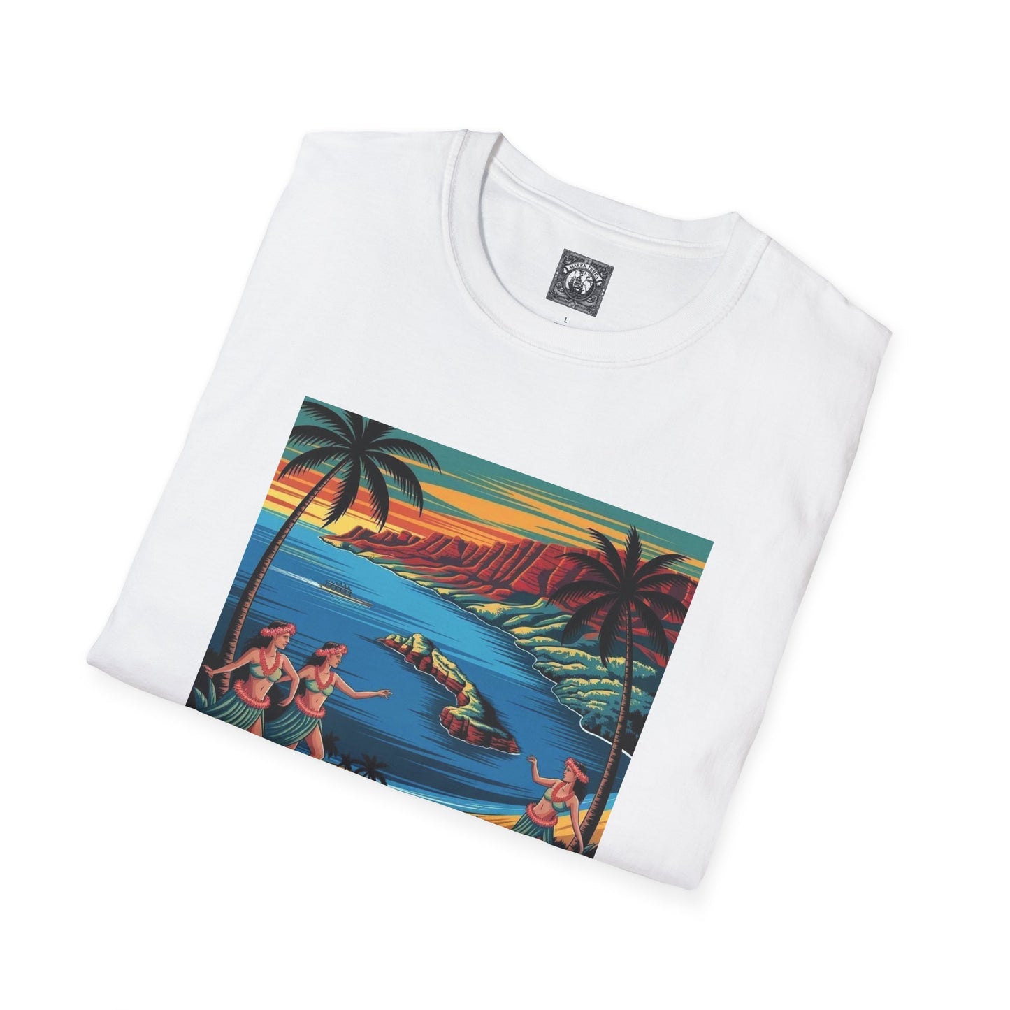 Kauai Hula Dancers Unisex Softstyle T-Shirt