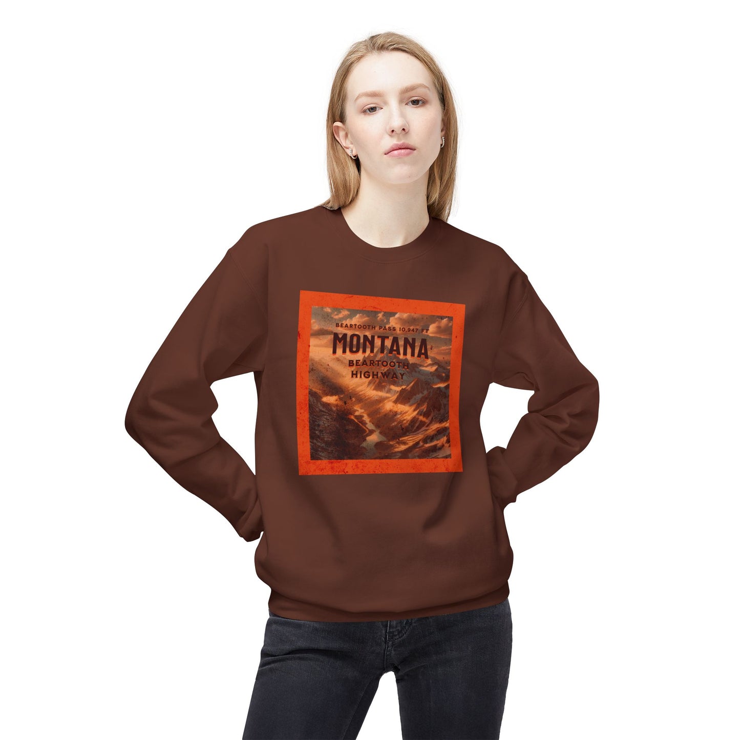 Hiking Adventure Trendy Sweatshirt