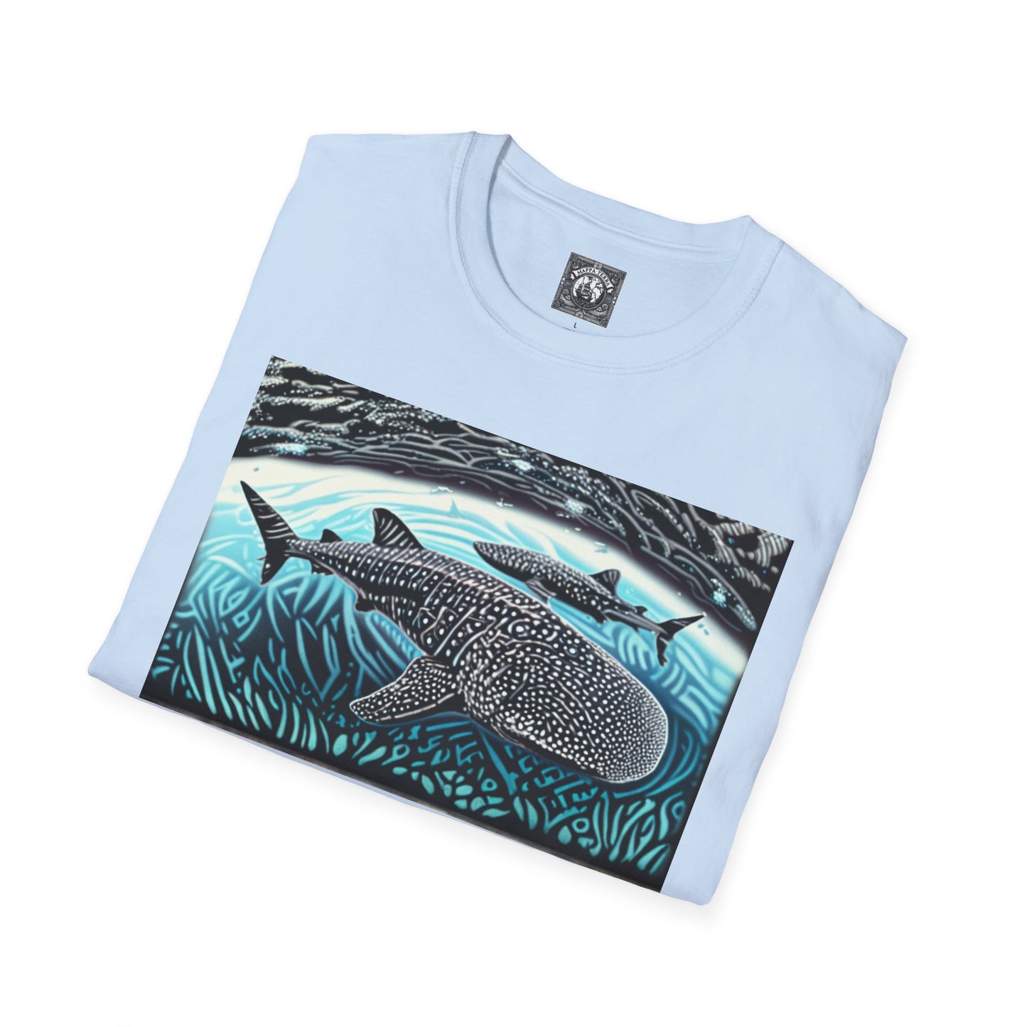 Whale Shark Lovers Oslob Unisex Softstyle T-Shirt - Ocean Inspired Tee, Beachwear, Gift for Him/Her, Casual Wear, Summer Style