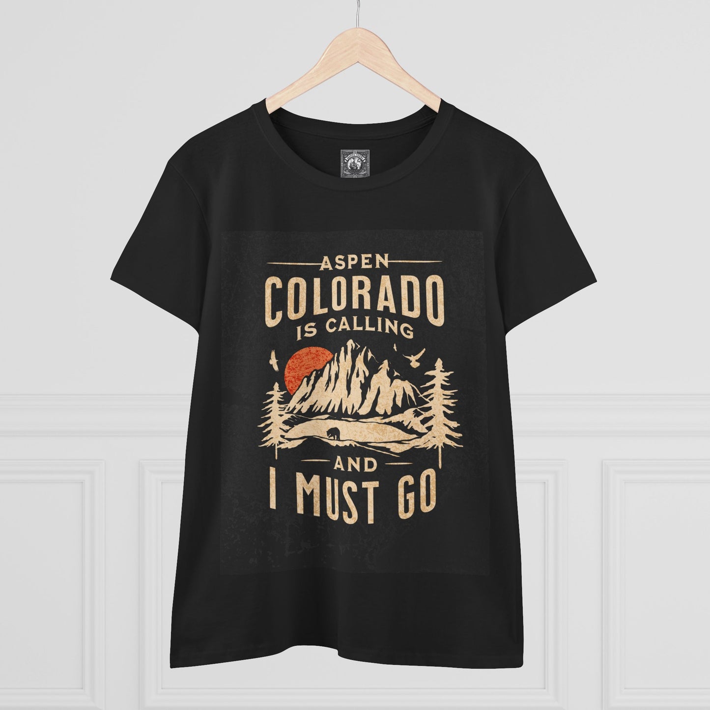 Aspen Colorado Graphic Tee - I Must Go Shirt, Casual Beachwear, Summer Top, Gift for Nature Lovers, Vacation Outfit