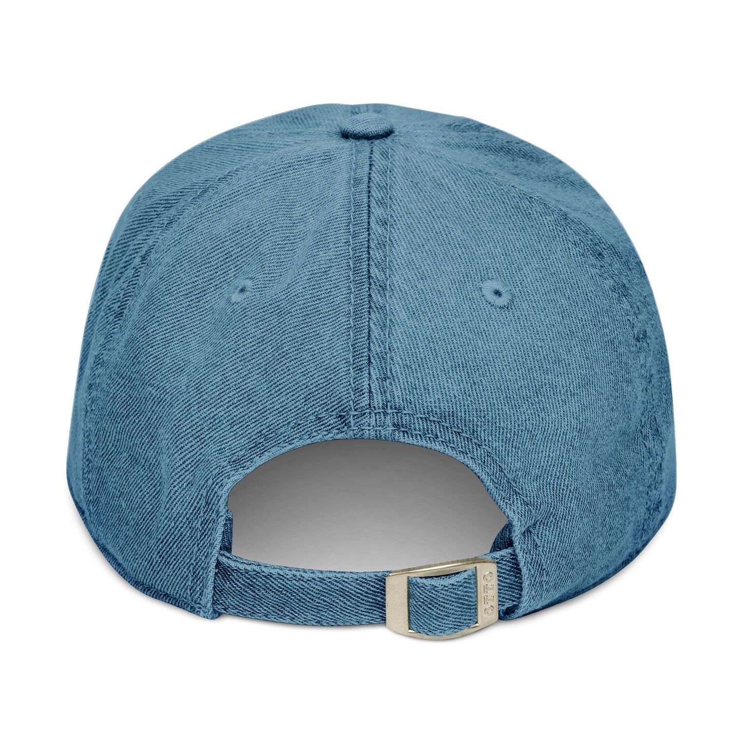 Colorful Embroidered Denim Hat with Tribal Dolphin | Stylish Casual Accessory, Dolphin Lover Gift, Summer Fashion, Unique Dad Hat
