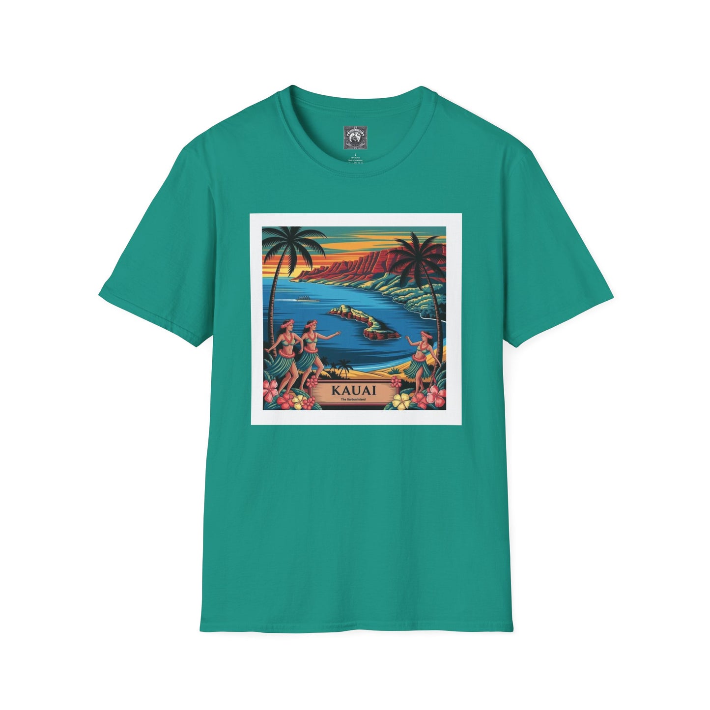 Kauai Hula Dancers Unisex Softstyle T-Shirt