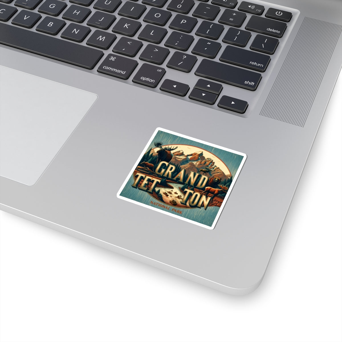 Grand Teton National Park Sticker - National Park Decor, Natoinal Park Lover Gift, Laptop Stickers, Phone Sticker, Dive Gear Sticker, Waterproof Art, Laptop Decor