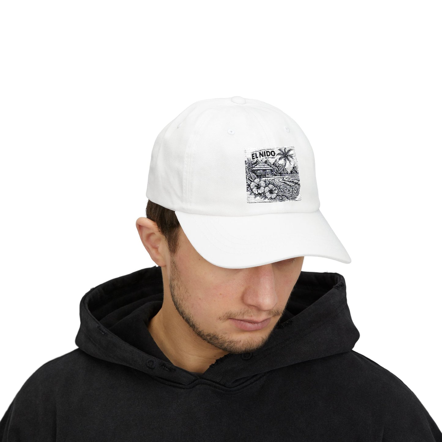 El Nido Palawan Classic Dad Cap - Casual Beach-Style Hat for Relaxed Summer Vibes