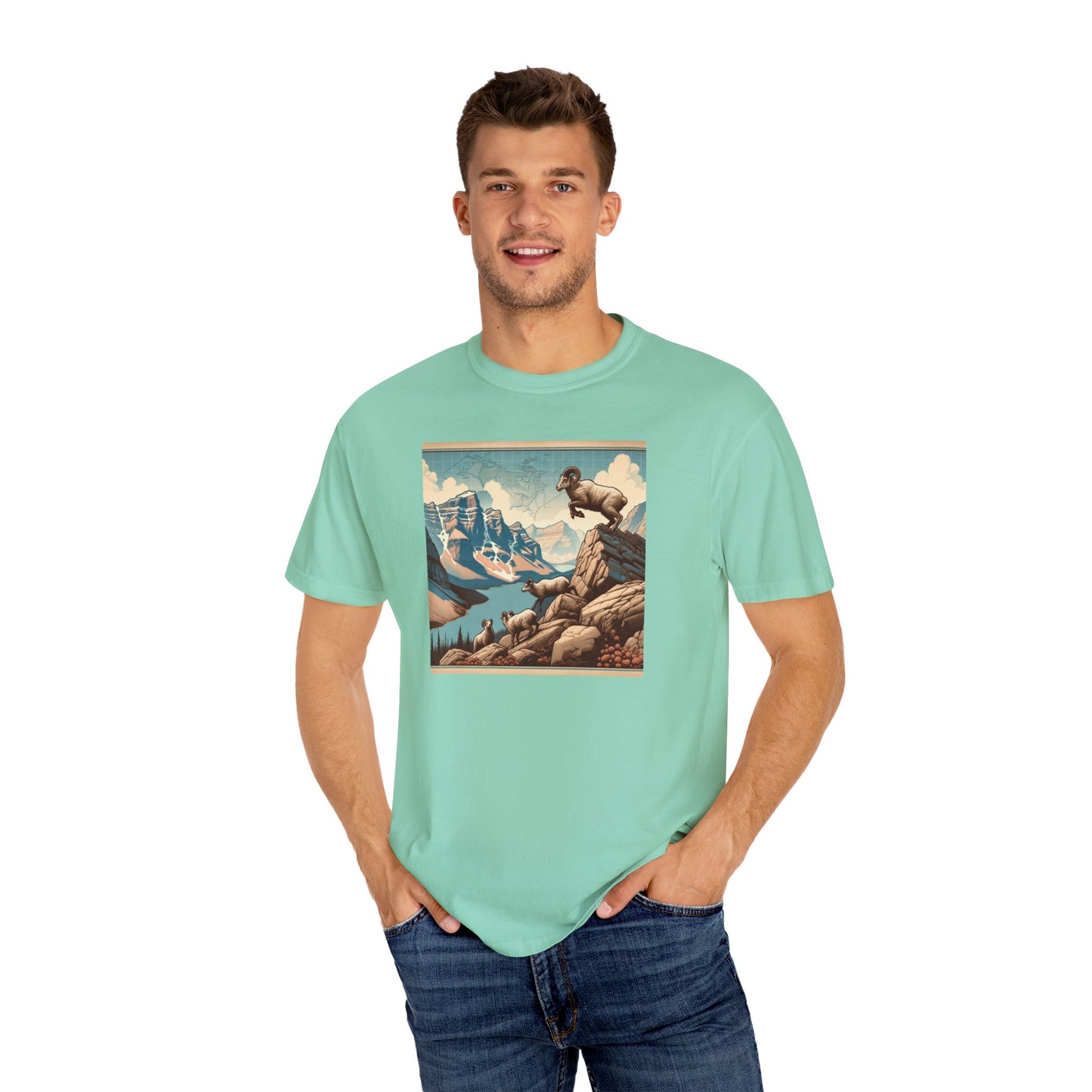 Mountain Adventure Unisex T-Shirt | Nature Lover Graphic Tee, Hiking Apparel, Outdoor Clothing, Gift for Campers, Travel Shirt