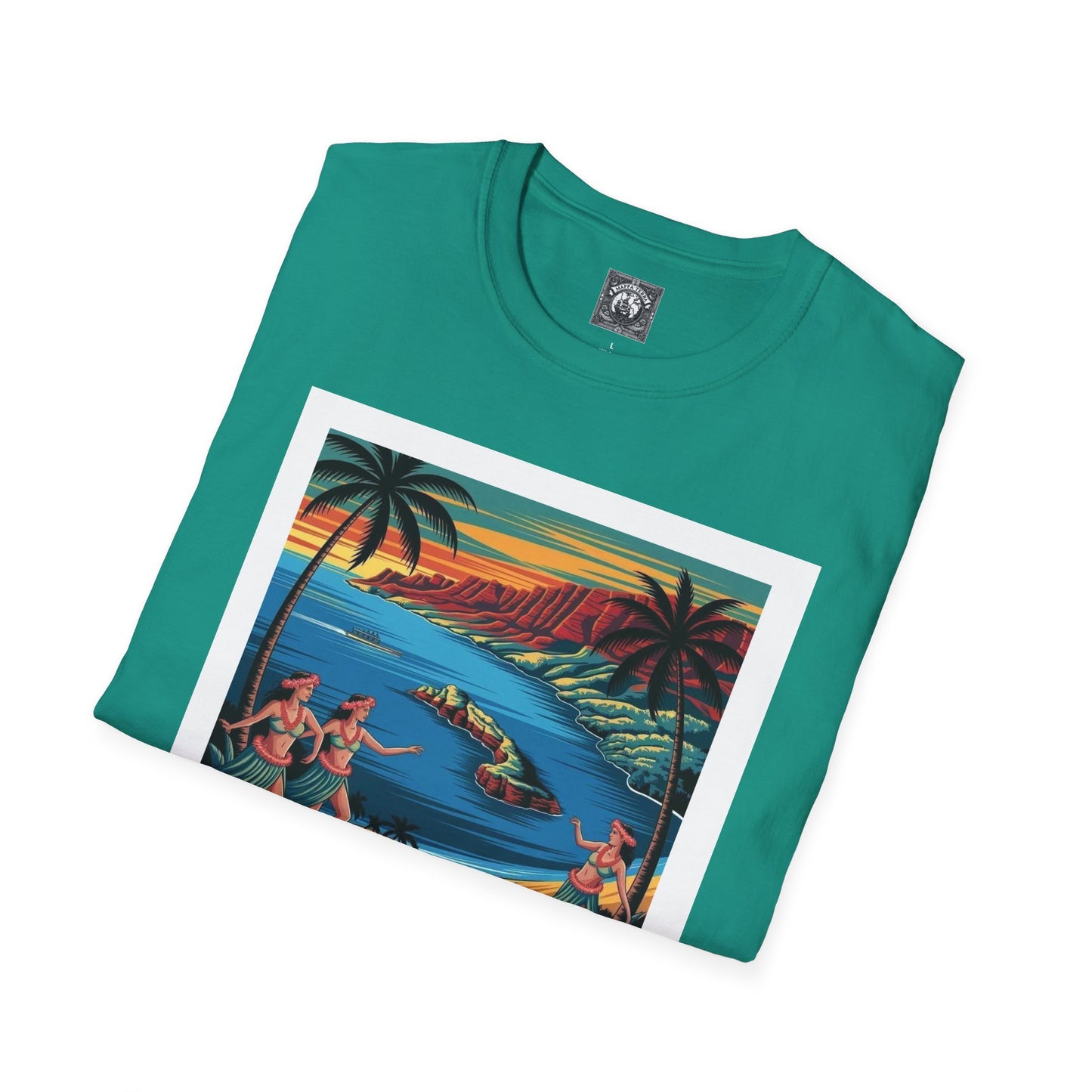 Kauai Hula Dancers Unisex Softstyle T-Shirt