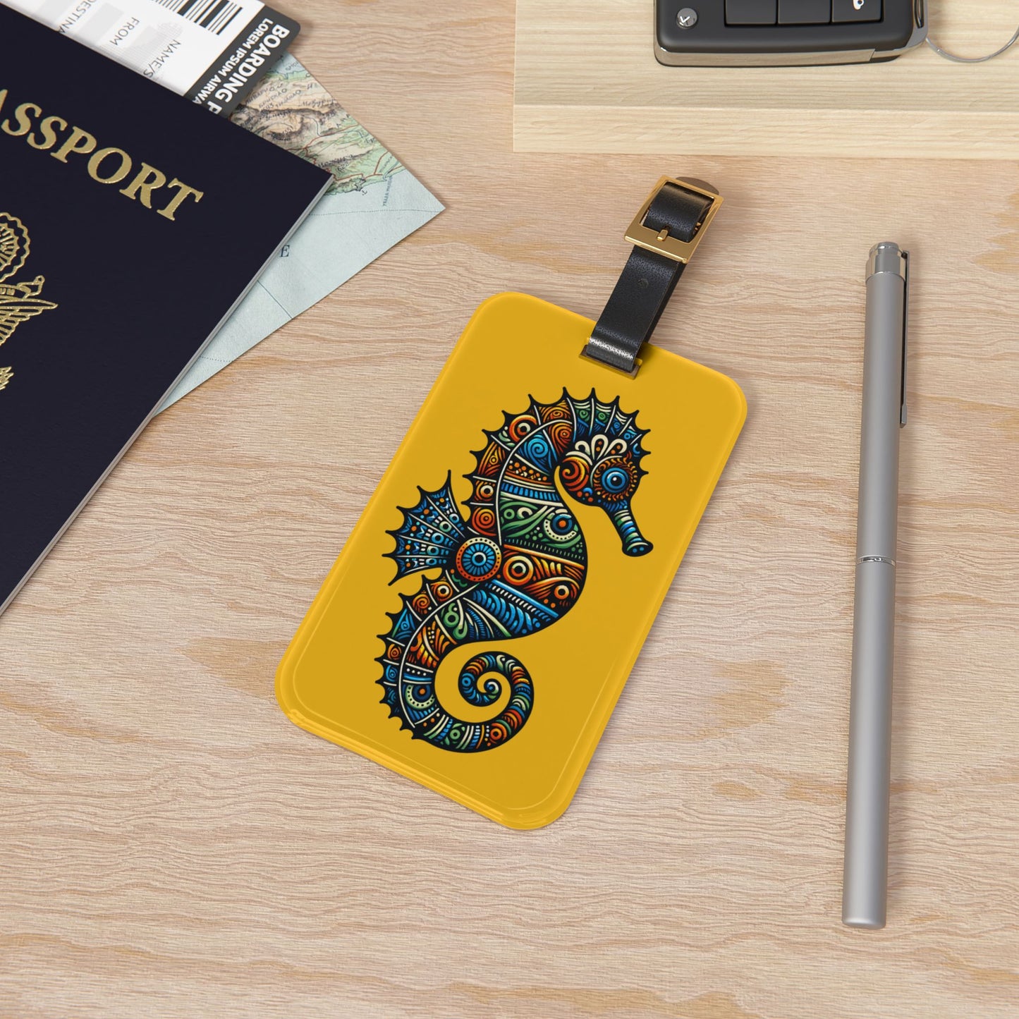 Seahorse Luggage Tag