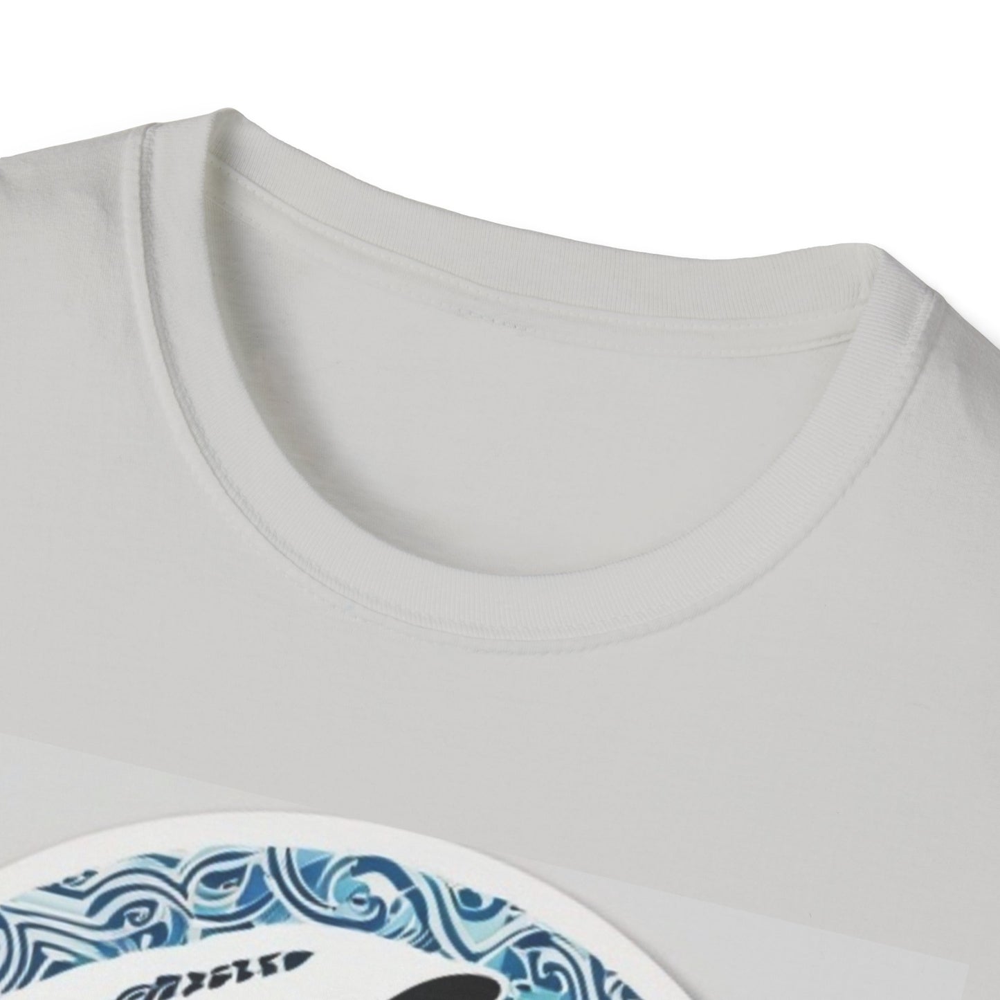 Marine Life Unisex Softstyle T-Shirt - Dolphin Design