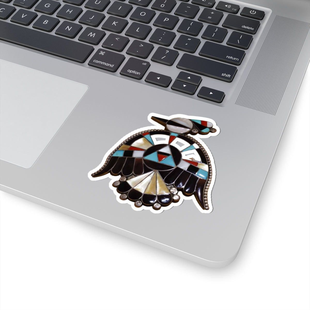 Thunderbird Sticker - Tribal Decor, Thunderbird Lover Gift, Laptop Stickers, Phone Sticker, Dive Gear Sticker, Waterproof Art, Laptop Decor
