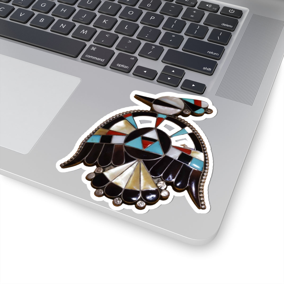 Thunderbird Sticker - Tribal Decor, Thunderbird Lover Gift, Laptop Stickers, Phone Sticker, Dive Gear Sticker, Waterproof Art, Laptop Decor