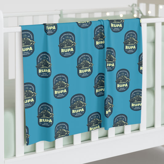 Space Explorer Baby Swaddle Blanket – Rupa Retro UFO Pattern