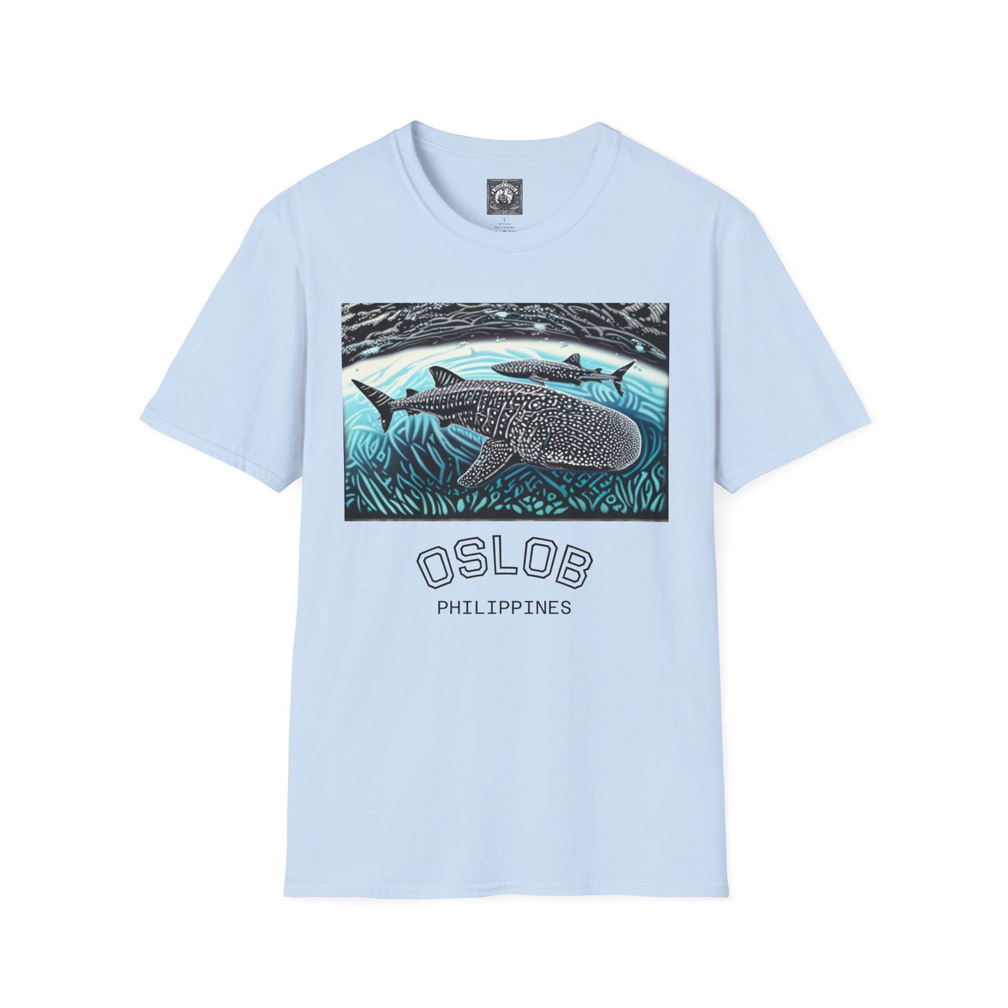 Whale Shark Lovers Oslob Unisex Softstyle T-Shirt - Ocean Inspired Tee, Beachwear, Gift for Him/Her, Casual Wear, Summer Style
