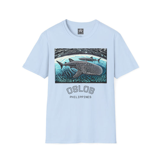 Whale Shark Lovers Oslob Unisex Softstyle T-Shirt - Ocean Inspired Tee, Beachwear, Gift for Him/Her, Casual Wear, Summer Style