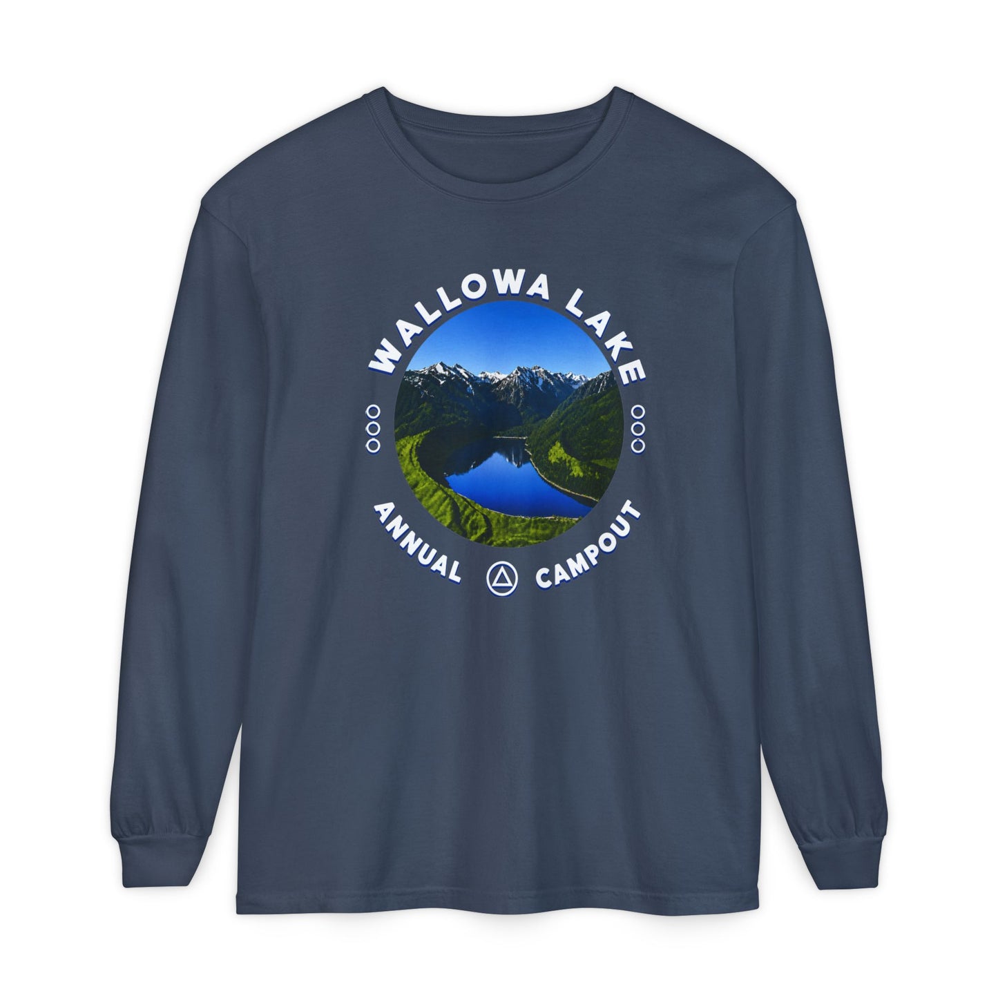 Customizable Lake Annual Campout Long Sleeve Tee | Camping Shirt, Outdoor Apparel, Nature Lover Gift, Unisex T-Shirt, Summer Camp Collectible