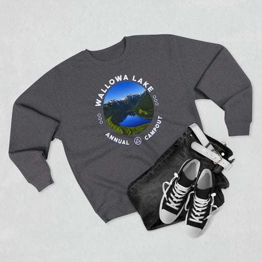 Customizable Lake Campout Crewneck Sweatshirt