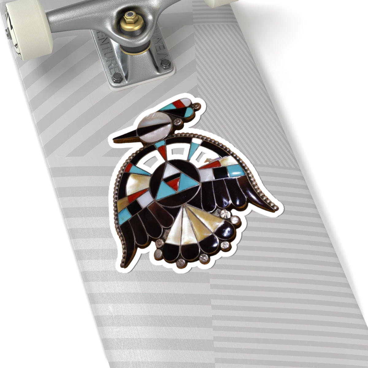 Thunderbird Sticker - Tribal Decor, Thunderbird Lover Gift, Laptop Stickers, Phone Sticker, Dive Gear Sticker, Waterproof Art, Laptop Decor
