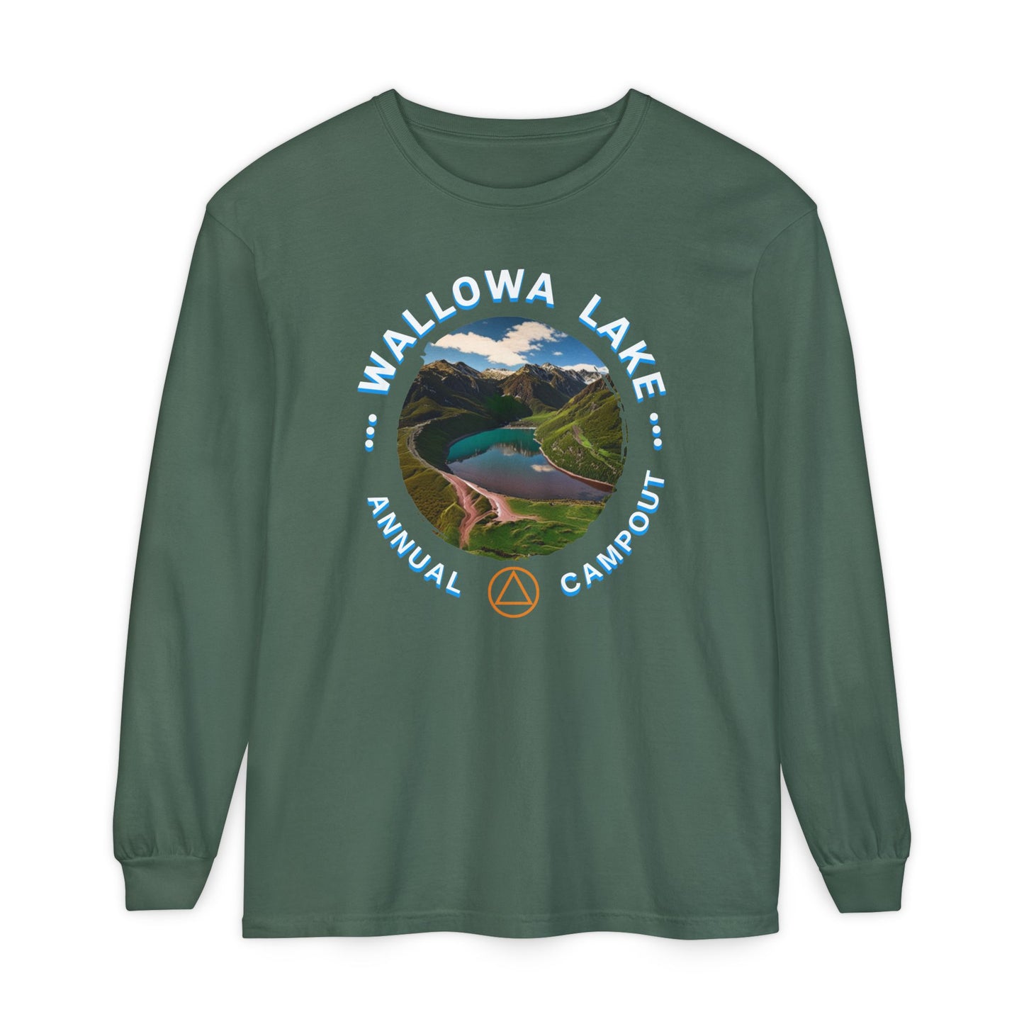 Customizable Lake Annual Campout Long Sleeve Tee | Camping Shirt, Outdoor Apparel, Nature Lover Gift, Unisex T-Shirt, Summer Camp Collectible
