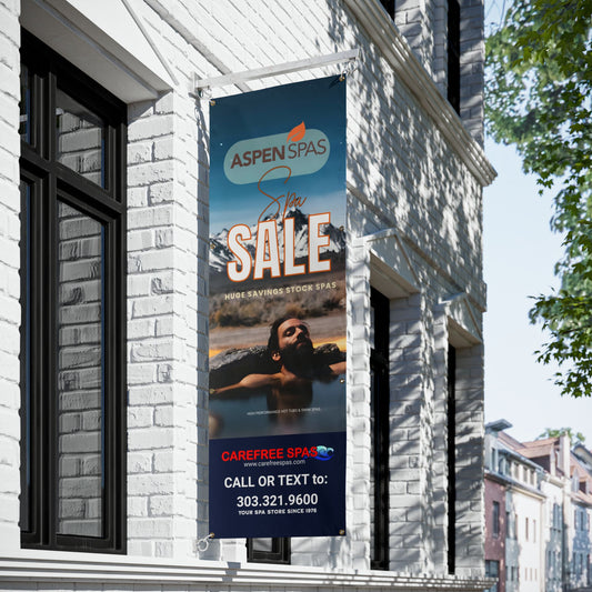 Customizable Vinyl Banner for Events, Business Promotions, Holiday Celebrations, Trade Shows, Advertising Displays