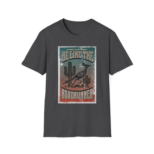 Unisex Softstyle T-Shirt with Retro Roadrunner Design - Perfect for Casual Wear, Gift for Bird Lovers, Vintage Style Tee, Fun Road [...]