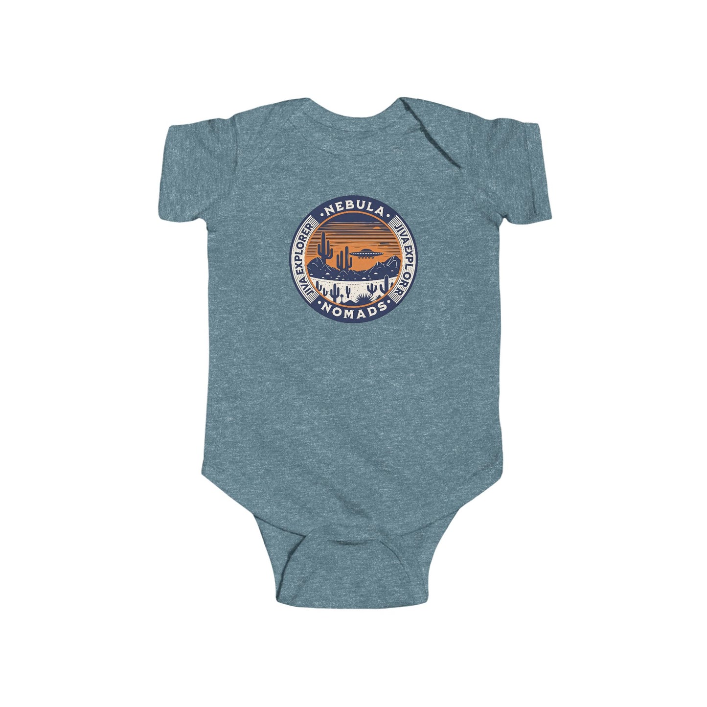 Personalized Roswell UFO Infant Bodysuit — Custom Name Alien Onesie