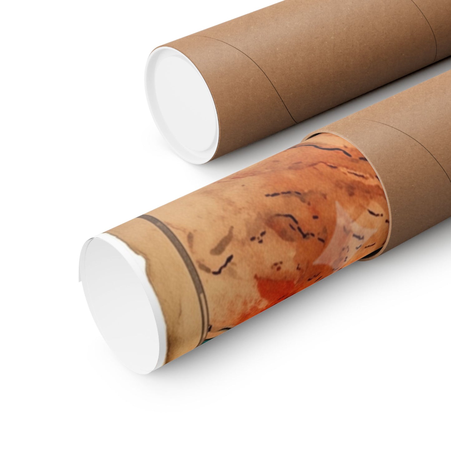 Canyonlands Needles District Matte Horizontal Poster — Vintage Topographic Map Art