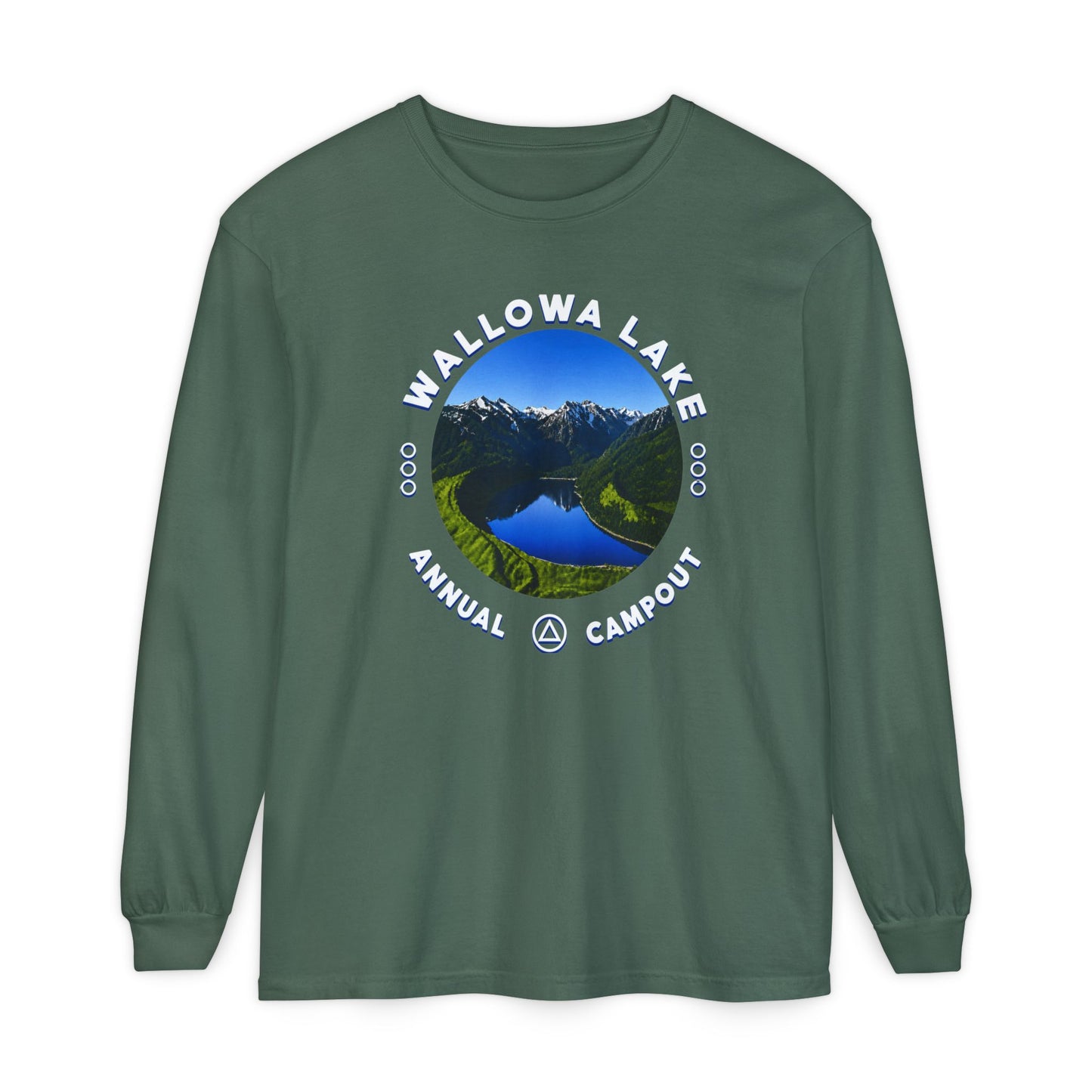 Customizable Lake Annual Campout Long Sleeve Tee | Camping Shirt, Outdoor Apparel, Nature Lover Gift, Unisex T-Shirt, Summer Camp Collectible