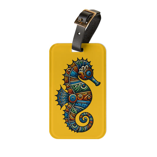Seahorse Luggage Tag