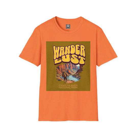 Wanderlust Canyonlands National Park Unisex T-Shirt - Perfect for Summer Hike