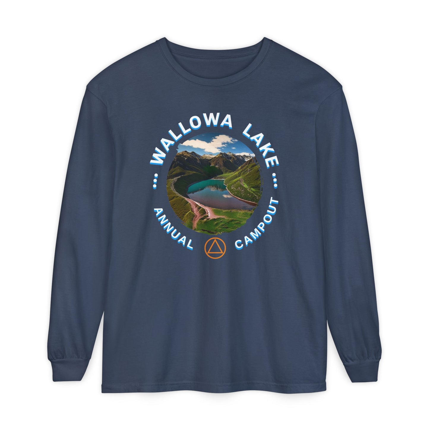 Customizable Lake Annual Campout Long Sleeve Tee | Camping Shirt, Outdoor Apparel, Nature Lover Gift, Unisex T-Shirt, Summer Camp Collectible