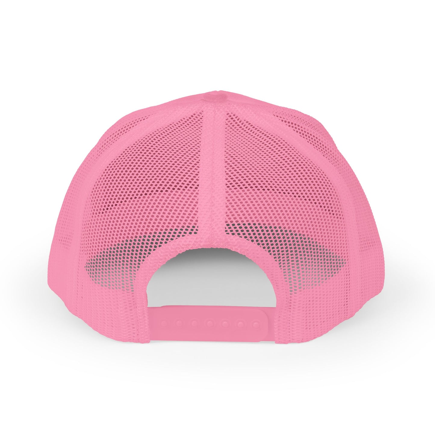 Pink Flamingo Patch Trucker Cap
