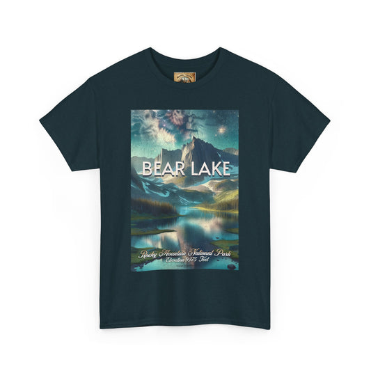 Bear Lake Rocky Mountain National Park Milky Way Tee