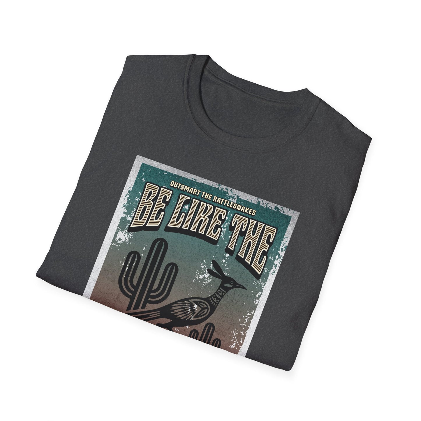 Unisex Softstyle T-Shirt with Retro Roadrunner Design - Perfect for Casual Wear, Gift for Bird Lovers, Vintage Style Tee, Fun Road [...]