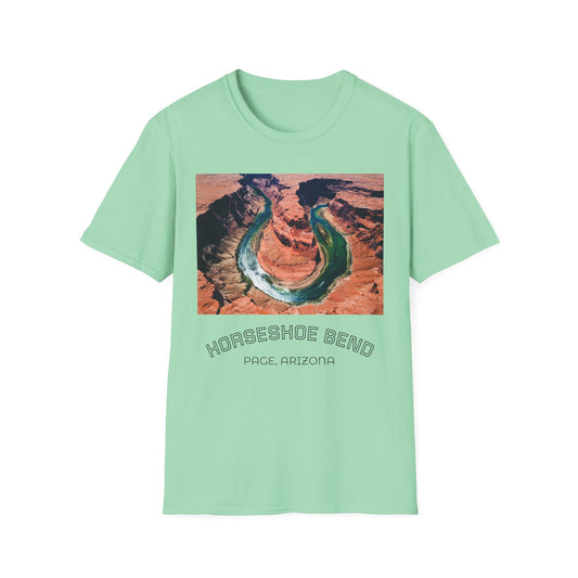 Horseshoe Bend Page Arizona Graphic T-Shirt - Page, Arizona Adventure Tee